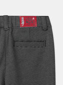 Pantalon gris en maille ajustable Garçon NOCOLAGE / 25H3PGP2CFPJ903