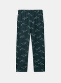 Pyjama tricolore imprimé dinosaures Garçon NUIDINAGE / 25H5PGB6PYJ001