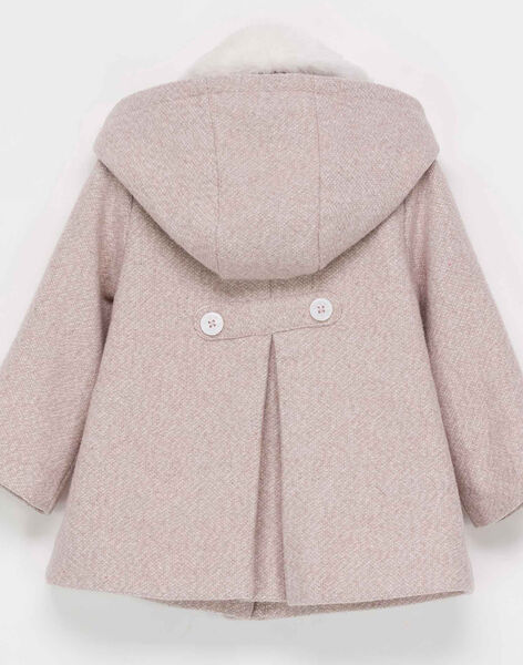 Manteau Rose Plus De Bebe Sergentmajor