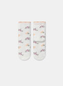 Chaussettes bouclette fleur MABETH / 25E4BF71SOQ001