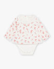 Ensemble body-blouse, legging et chaussettes bébé fille DOLORES / 22H0CFH1ENS307