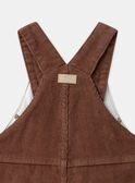 Salopette Marron LAULYSSE / 24H1BGS1SAL815