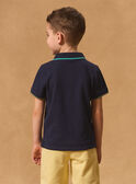 Polo Bleu marine MMIBASAGE / 25E3PGT4POL070