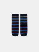 Lot de 5 chaussettes à rayures, imprimés ou uni Garçon NOPAKAGE / 25H4PGP1LC5A015