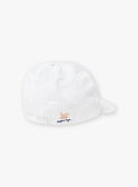 Casquette blanche bébé garçon TYHENZO / 20E4BGZ1CHA000