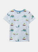 Tee Shirt Manches Courtes Blanc KLADAMAGE / 24E3PGN1TMC000