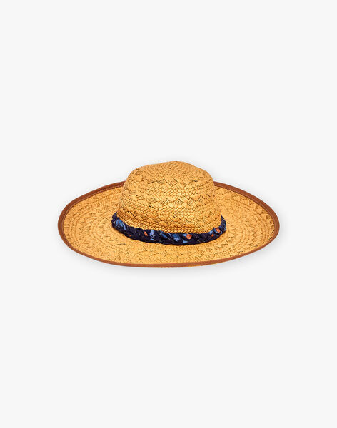 Chapeau de paille beige FLYGRETTE / 23E4PFR1CHA080