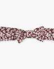Bandeau à imprimé fleuri bordeaux DAKOKO / 22H4BFR1BAN709