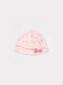 Bonnet de naissance rose NAVICAMIL / 18E0AFM1BNA301