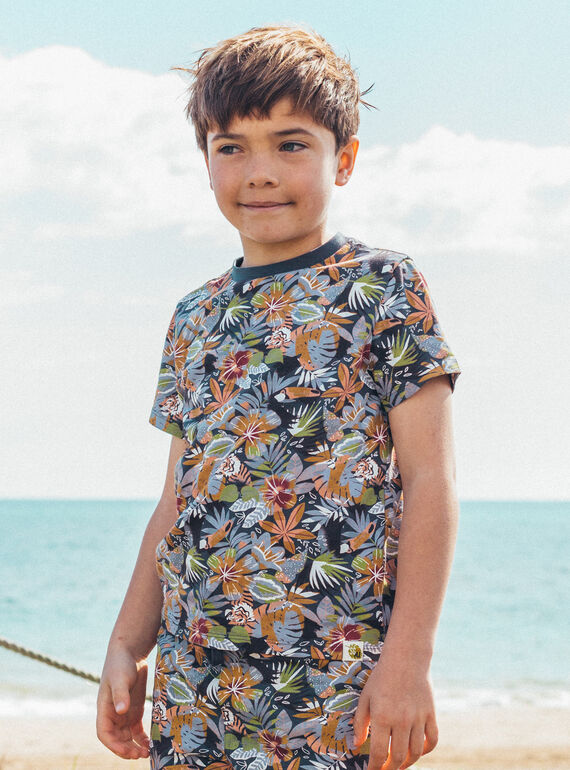 T-shirt Tropical MRATICHAGE / 25E3PGR1TMCC203