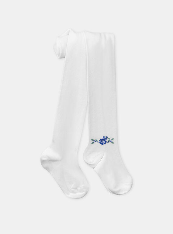 Collant à détails fleuris KRECOLETTE / 24E4PFL1COL001