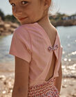 T-shirt blush à manches courtes FLUFLETTE / 23E2PFQ2TMCD300