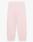 Ensemble pyjama écru à lapin et à carreaux FLORETTE / 23E5PF21PYJ001
