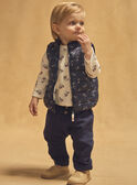 Pantalon bleu marine Bébé Garçon NAISAAC / 25H1BGP1PAN070