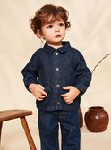 Veste bleue en jean à animation oreilles 3D FILEON / 23E1BG52VESP269