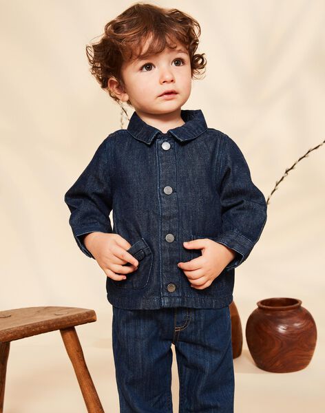 Veste bleue en jean à animation oreilles 3D FILEON / 23E1BG52VESP269