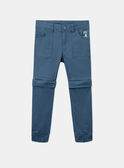 Pantalon / bermuda bleu KROCHERAGE / 24E3PGE2PAN714