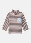 Tshirt manches longues à col montant LAUDOU / 24H1BGS1TML815