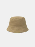 Chapeau reversible jaune et marron MLABOBAGE / 25E4PGK2CHA104