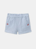 Short en double gaze de coton MAURA / 25E1BFQ1SHO706
