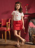Jupe short volant MOJUPETTE / 25E2PFJ1JPSF507