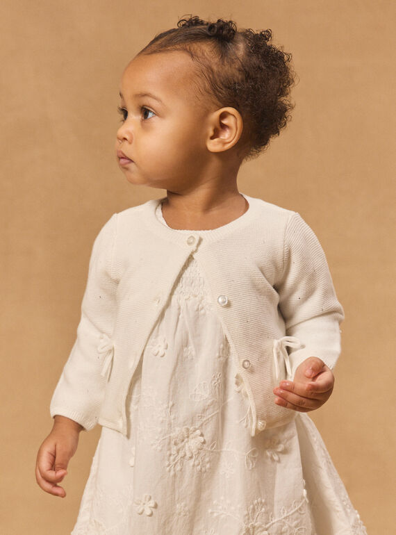 Cardigan ajouré noeuds MAFANNY / 25E1BFL1CAR001