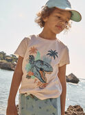 T-shirt à motif dinosaure FLUREXAGE / 23E3PGQ1TMCA006