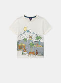 Tee Shirt Manches Courtes Orange KROBIAGE / 24E3PGE1TMCF519