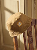 Chapeau reversible jaune et marron MLABOBAGE / 25E4PGK2CHA104