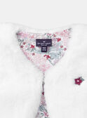 Cardigan sans manches Ecru LANOURE / 24H1BFQ1CSM001