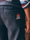 Pantalon bleu marine Garçon NOMARAGE / 25H3PGP1CFP705