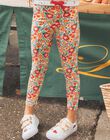 Legging écru à fleurs FELEGETTE / 23E2PFB1LG001