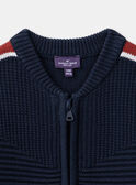 Gilet Bleu nuit LOGILAGE / 24H3PGL1GILC205