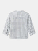 Chemise à carreaux et broderie oie Bébé Garçon NAKYLIAN / 25H1BGQ1CHM009