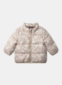 Parka 2 en 1 marron ou beige imprimé ours à manches longues Bébé Garçon NINATHAN / 25H1BGE1PAR816