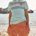 Short papaye en popeline 