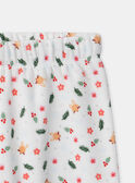 Pyjama noël col claudine LECLOETTE / 24H5PFF2PYJ001