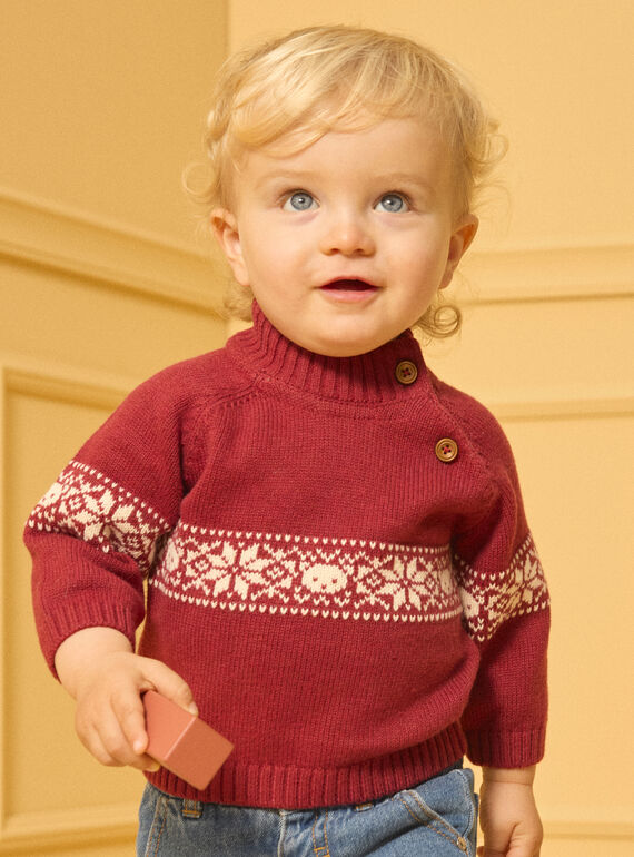 Pull Bordeaux LASIXON / 24H1BGR1PUL501