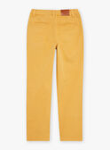 Pantalon droit jaune GIPANTAGE / 23H3PG91PAN107