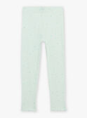 Pyjama en coton vert pâle avec danceuses et cygnes FLONETTE / 23E5PF21CHN614