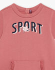 Sweat vieux rose Sport DRASWETTE / 22H2PFL1SWED312