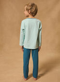 Pyjama Sous-marin en jersey MUISUBAGE / 25E5PGE5PYJC242