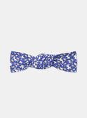 Bandeau tressé imprimé fleur MENOUETTE / 25E4PF81BAN114