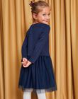 Robe bimatière bleu marine DROFALETTE 1 / 22H2PF82ROB622
