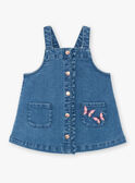 Chasuble en denim bleu moyen ZAFLORIANE / 21E1BFB1CHSP269
