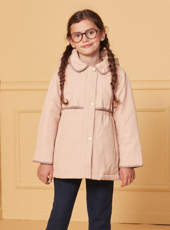 Parka mi-saison 2 en 1 beige LITRETTE / 24H2PF62IMP080