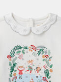 Pyjama noël col claudine LECLOETTE / 24H5PFF2PYJ001
