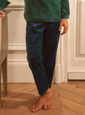 Pyjama noël vert sapin LAPONAGE / 24H5PGF2PYJG614