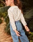 Jean wide legs bleu FADYETTE / 23E2PF81PANP272