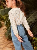 Jean wide legs bleu FADYETTE / 23E2PF81PANP272